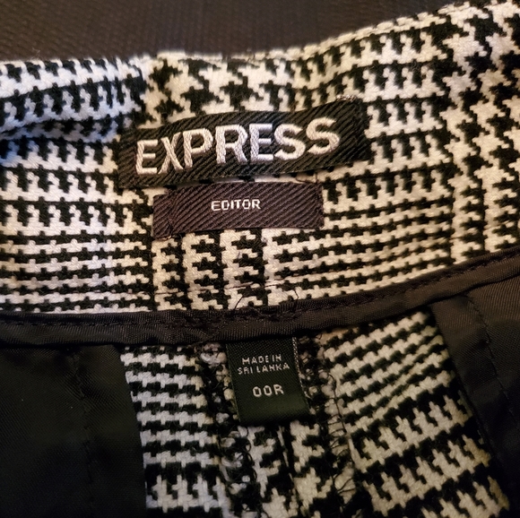 Express Flannel dress pants- High Rise - Picture 3 of 3
